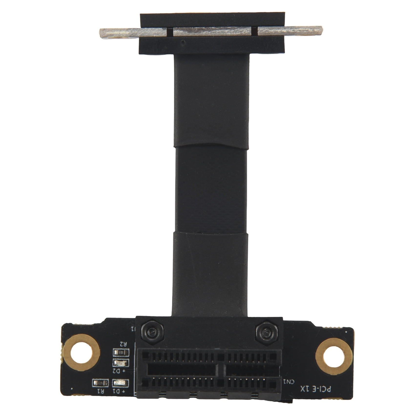 PCIE X1 Riser Cable Dual 90 Degree Right Angle PCIe 3.0 X1 to X1
