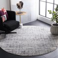 thumbnail image 3 of SAFAVIEH Adirondack Linnette Abstract Area Rug, Ivory/Silver, 4' x 4' Round, 3 of 10