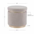 thumbnail image 6 of Linon Boho Blanche Storage Ottoman With Blush ST011BLUSH01ASU, 6 of 8
