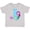 AC-Heather Grey, variant on Inktastic First Birthday Mermaid Girls Baby T-Shirt