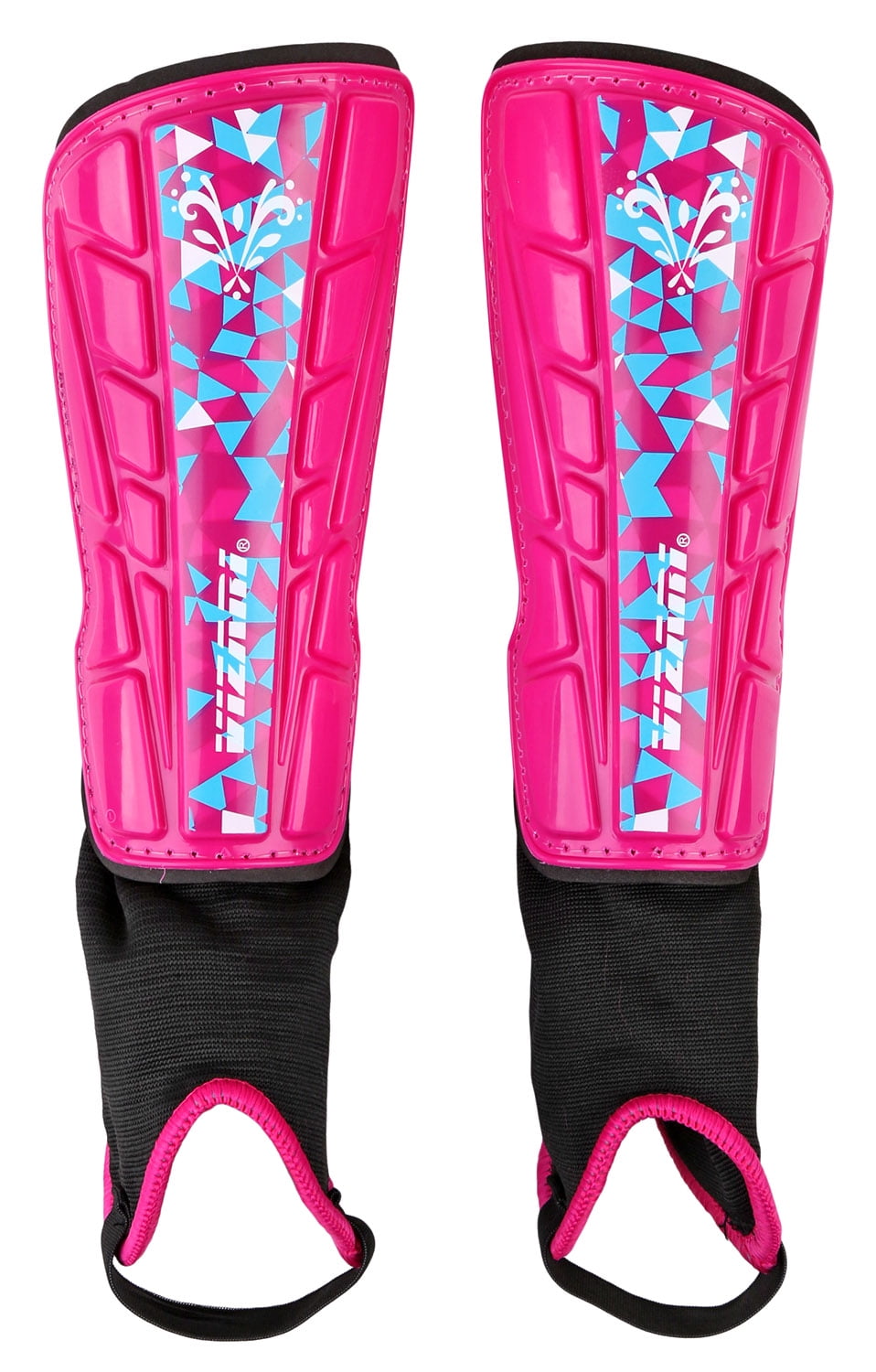 Vizari Frost Soccer Shin Guards Soccer Gear Lightweight Protective Gear Easily Adjustable