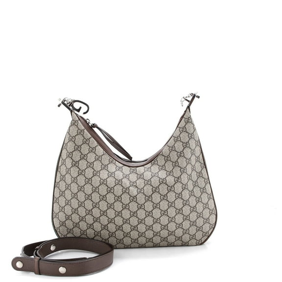 Pre-Owned Attache Shoulder Bag GG Coated Canvas Medium By Rebag