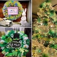 thumbnail image 7 of 2 Rolls 10 Inch Green Decorative Mesh Ribbbon Rolls, NOGIS Fabric Mesh with Foil for Mesh Wreath Supplies, Front Door Wreath Tree Decor Christmas NewYears Halloween Decoration (10 yds/roll), 7 of 7