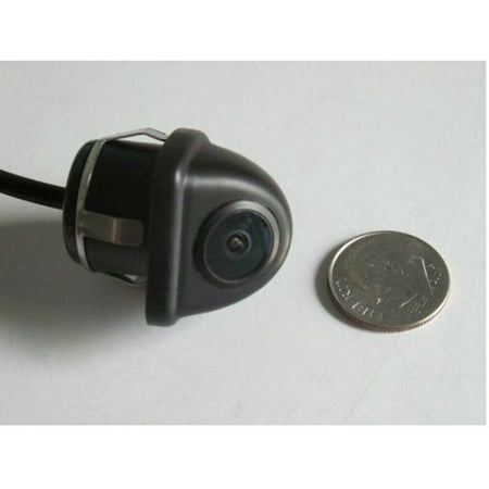EchoMaster - Universal Lip Mount or Tailgate Handle Back-Up Camera with Parking Lines - Black