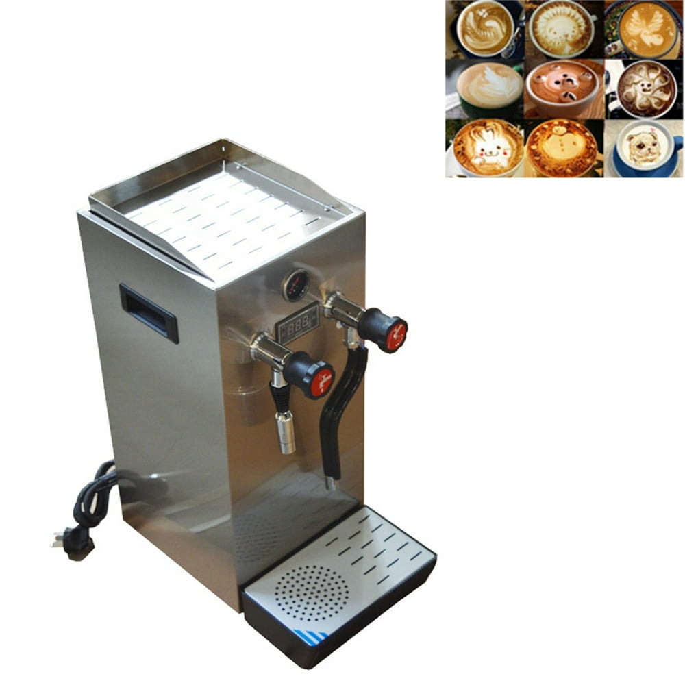 INTBUYING Commercial Milk Frother MultiPurpose FullAuto Steam Boiling