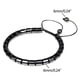 thumbnail image 3 of Pulsera magnética de piedra biliar negra, piedra energética para la salud, pulsera tejida retro, 3 of 4