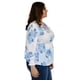 thumbnail image 2 of Blusa escote cruzado Tallas Extras, 6879 (Blanco floreado) blanco 38 JON & ANNA BL-JON-6879-BLANCO, 2 of 6