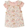 Little Lass Baby Girls 2-pc. Floral Dress Set 18 Months Beige/pink