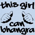 thumbnail image 2 of CafePress - This Girl Can Bhangra Infant Bodysuit - Baby Light Bodysuit, Size Newborn - 24 Months, 2 of 4