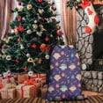 thumbnail image 4 of Christmas Sack – 28" X 20" Canvas Gift Bag with Drawstring, Full Print Polyester Santa Sack, Durable Reusable Xmas Gift Bag for Holiday, Party & Storage, 4 of 5