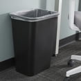 thumbnail image 4 of Staples Coastwide Professional Indoor Trash Can Without Lid Black Soft Molded Plastic 10.25 Gallon, 4 of 4