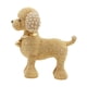 thumbnail image 2 of Estatua de resina de perro con cuentas, escultura de animal para comedor, decoración del hogar, figura de escritorio para Dorado, 2 of 9