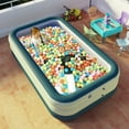 thumbnail image 4 of Piscina inflable para ninos adultos, piscina inflable de pvc encgrosado con 3 capas para fiestas acuías de verano, jardín, césped, 4 of 7
