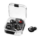 thumbnail image 1 of Auriculares con control táctil Sonido estéreo con reducción de ruido Pantalla digital Negro Soledad, 1 of 8