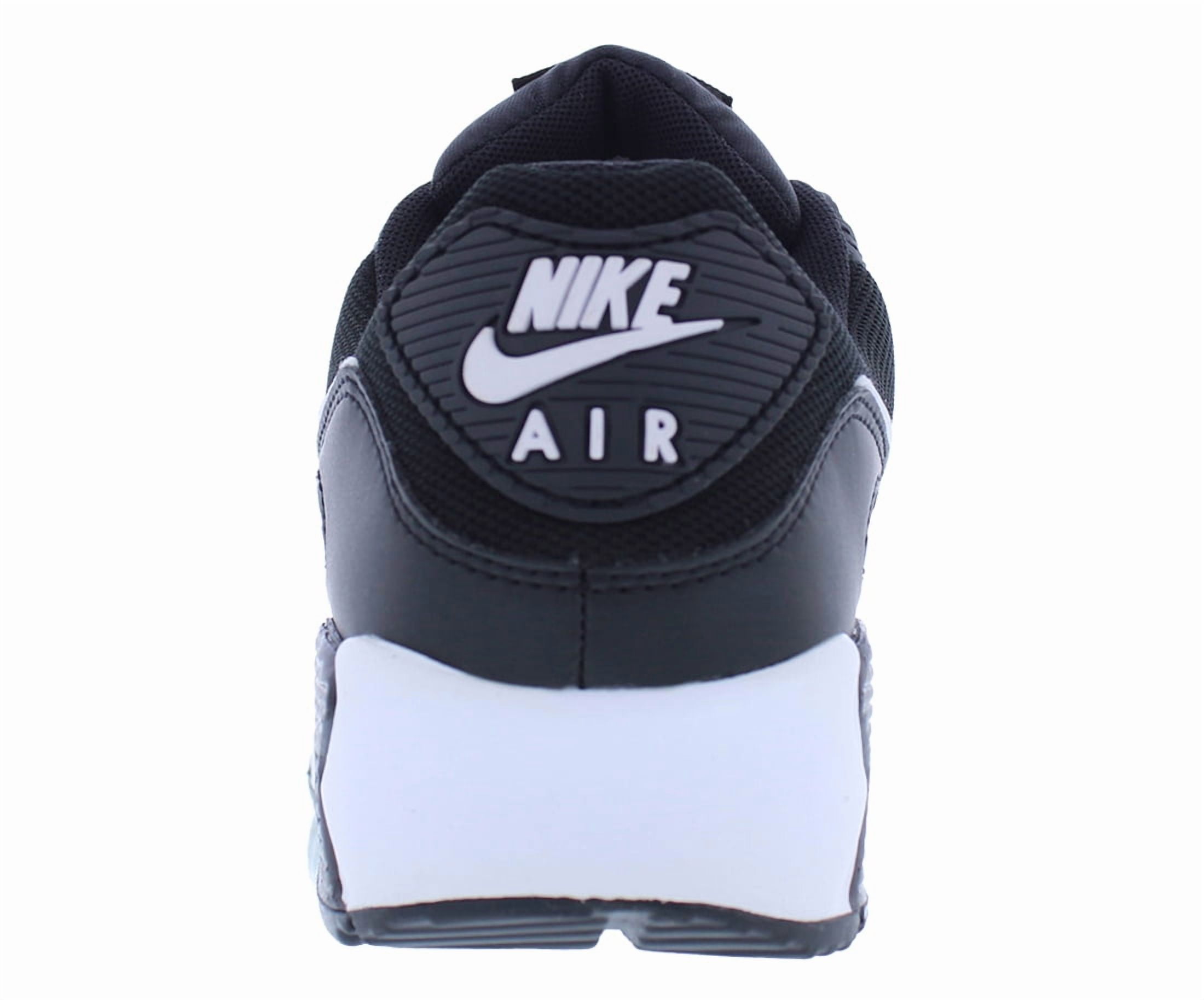 Nike Women's Air Max 90 Shoes, Black/White-Black, Size 7.5 (DH8010