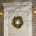 thumbnail image 2 of 24" Mixed Flowers Spring Wreath, 2 of 4