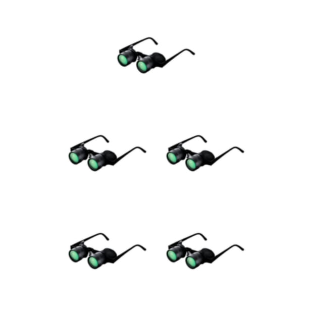 Toystoory Gafas binoculares de pesca, telescopio profesional manos libres, lupa 10x, gafas de sol de alta definición para niños al aire libre Type2 NO2