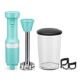 thumbnail image 3 of KitchenAid KHBV53 - Batidora de mano con cable de velocidad variable, Aqua Sky, 1 litro, 3 of 4