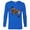 Royal, variant on Disney Pixar Toy Story 4 Woody's Horse Bullseye T-Shirt - Long Sleeve T-Shirt for Men - Customized-Athletic Heather
