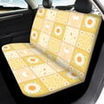 thumbnail image 4 of Uourmeti Car Seat Covers Breathable Fashion Car Seat Covers Full Set Polyester Full Backrest Easy to Install, Fit for Trucks Cars Sedans, Daisy Patch Quilt, 4 of 10