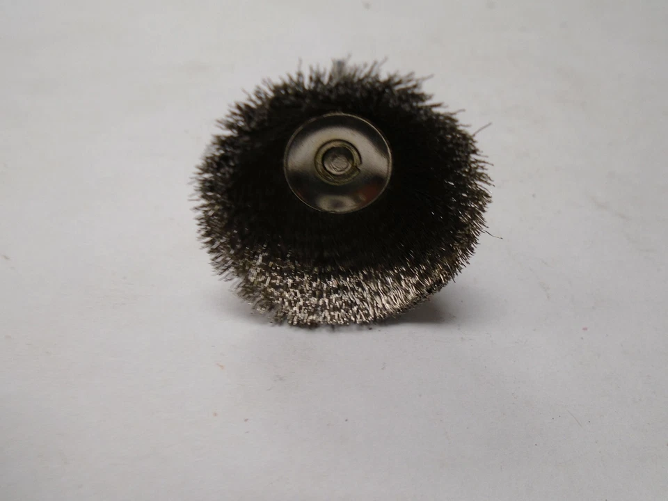 CIRCLE- Wire Cup Brush 1" 1/8" Shank Fits Dremel New 3Pcs #8330