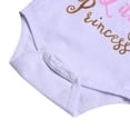 thumbnail image 7 of Uccdo Baby Girl Outfits Newborn Flower Romper Long Pants Hat Headband Clothes Set, 3/4Pcs, 0-24M, 7 of 7