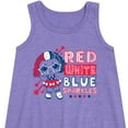 thumbnail image 2 of LOL Surprise! Americana - 4th of July - Red, White, & Blue Sparkles - Toddler & Youth Girls A-line Dress, 2 of 4