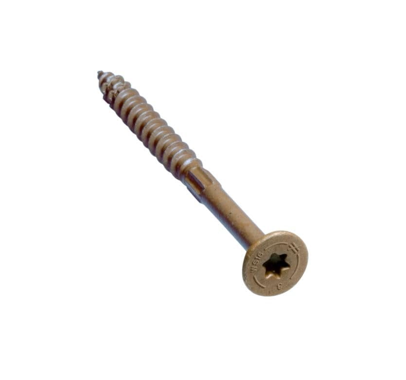 Simpson Strong-Tie SDWS16300Q Strong-Drive SDWS FRAMING Screw  0.160 in. x 3 in. T25, Quik Guard, Tan 1000-Qty