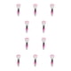 thumbnail image 1 of Soidarity Cepillo de uñas Limpiadores de uñas de cerdas flexibles Removedor de polvo de fibra multicolor Pedicura Ergonomía Cepillos de Rosado 10Conjunto, 1 of 6