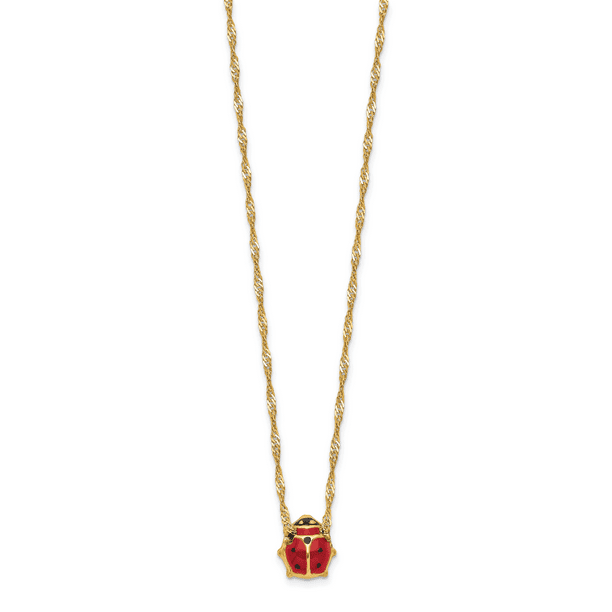 Necklace ladybug sale