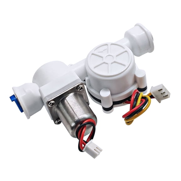 1/4" Hall Effect Water Flow Sensor Switch Water Control Valve Used for IC Card