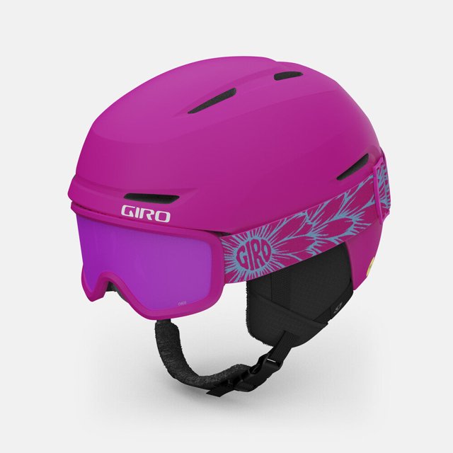 GIRO Casque CP Spurs - Jeunesse Mat Rhodamine, TP