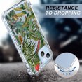 thumbnail image 3 of Parrots in Jungle Clear Case for iPhone 13,Aesthetic Art Design Case for Men Women,Unique Soft Transparent TPU Bumper Case Cover, 3 of 5