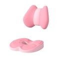 thumbnail image 3 of Almohada de apoyo para la espalda y almohada en forma de dona Cojín para hemorroides y coxis Cómodo para Rosa, 3 of 8