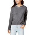 thumbnail image 1 of Hippie Rose Jersey con capucha para mujer, gris, pequeño Hippie Rose Sudadera, 1 of 2