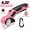 pink color, variant on Versatile Electric Scissor with Automatic Cutting Function and USB Charging, Ideal for Fabrics, Cardboard, Carpets, and Synthetic Leather Materials, a Durable Industrial