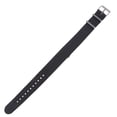 thumbnail image 4 of Correa de reloj Zulema Bandas de reloj Nylon Tejido Gris 22mm, 4 of 8