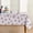 White/60" x 104" (Rectangular), variant on 4th of July Tablecloth 70×70 Inch Round, Firework Patriotic Stars Memorial Day Independence Day Washable Seasonal Table Cover for Party Picnic Dinner Decor