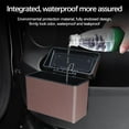 thumbnail image 4 of Car Trash Can Automobiles Storage Bag Paper Dustbin for Office Brown, 4 of 7