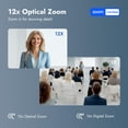 thumbnail image 3 of A Full HD video conferencing camera designed specifically for medium to large conference scenarios, featuring a brand-new generation of HD CMOS high-quality sensors that deliver 1920x1080 resolut, 3 of 7