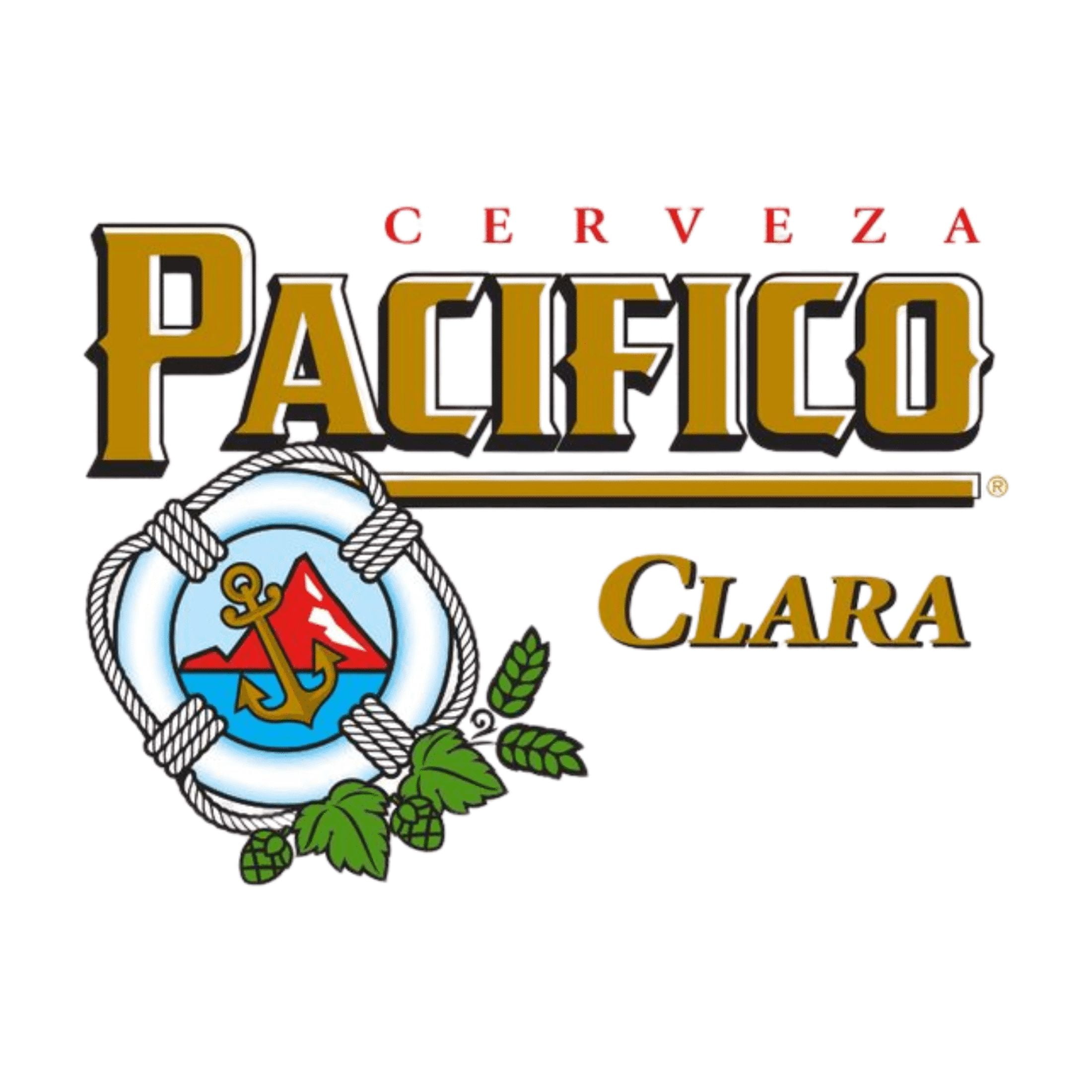 Pacifico Clara Lager Mexican Beer 12oz Glass Bottles  6 Pack 4.4% ABV
