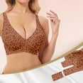 thumbnail image 6 of Soyumi Women's Seamless Wireless Push Up Bras with Support and Lift No Underwire Bralettes Full Coverage Sport Everyday Bra, Khaki, 6 of 6