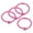 Rose Red, variant on Loose-Leaf Binder Rings, 30mm/ 1.18" Metal Book Ring, White, 4Pack