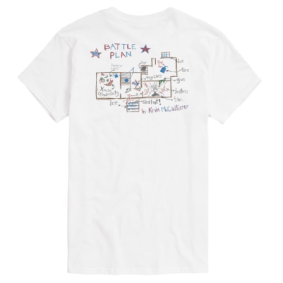 Home Alone - Ha Battle Plan - Men's Short Sleeve Graphic T-Shirt