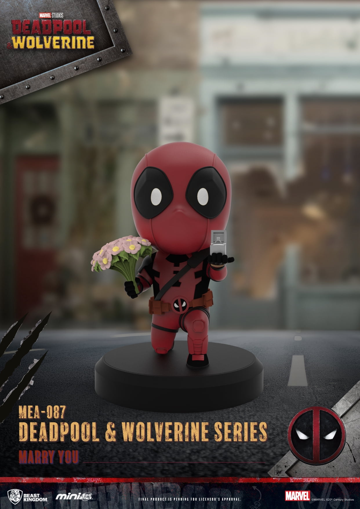 Deadpool & Wolverine series Blind box set (6pcs)
