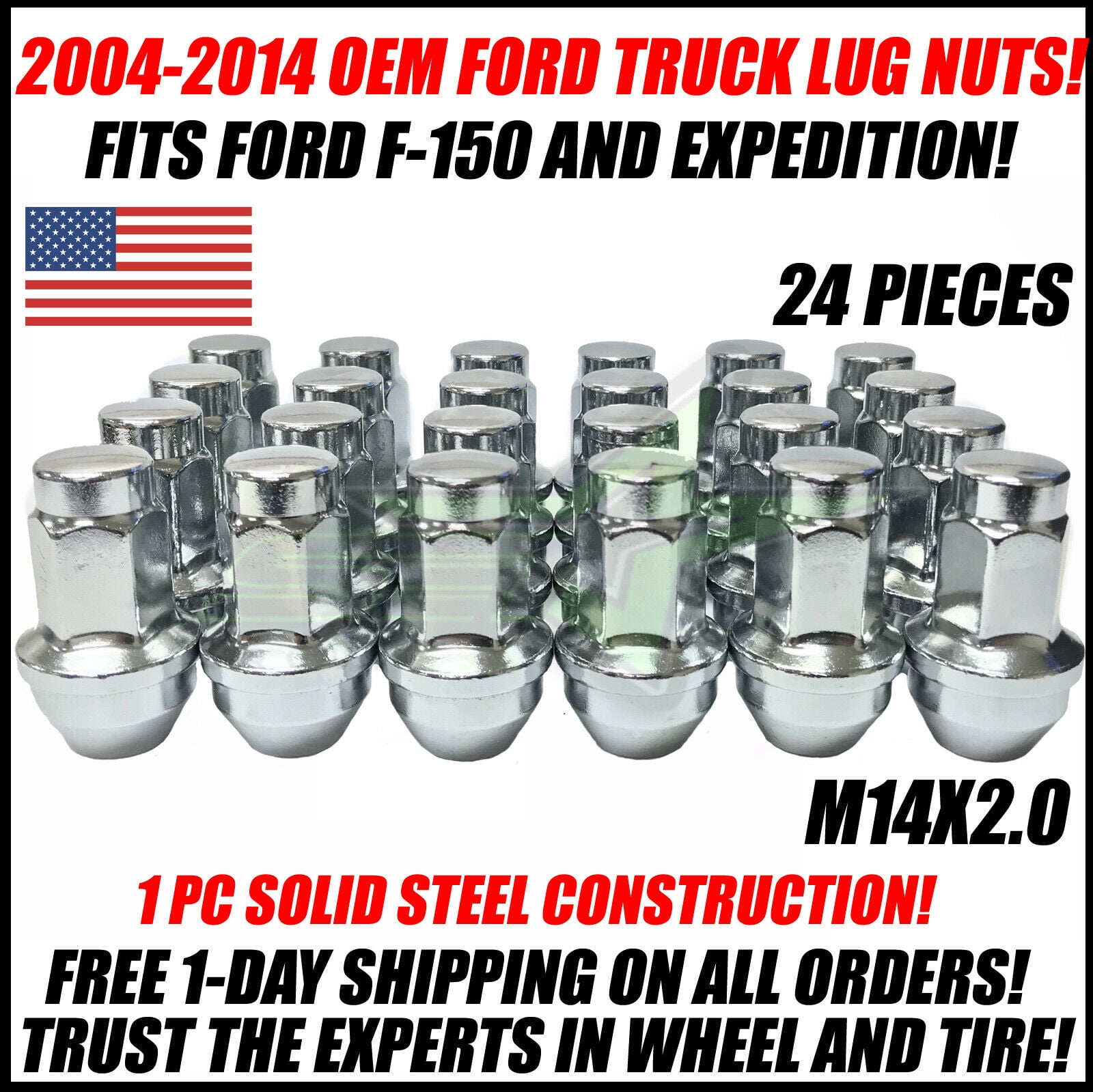 20042014 Ford F150 OEM Factory Style Replacement Lug Nuts 14x2.0