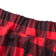 thumbnail image 5 of Womens Plaid Skirt Spring Fall Skater Skirt High Waist Stretch Flared Casual Mini Tartan Skirt Relaxed Fit Red S, 5 of 5