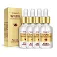 thumbnail image 1 of Serum 4 Piezas, Images Snail Essence Moisturizing, Serum Facial Antiarrugas Hidratante con Esencia de Baba de Caracol, Aclara, Revitaliza, Restablece y Tonifica la Piel Images 4 Serum Snail Essence Moisturizing, 1 of 5