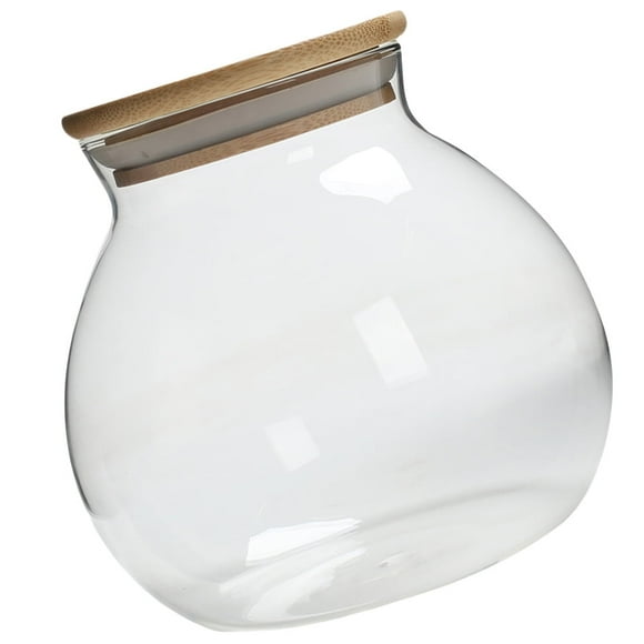 Glass Storage Jar Candy Jar Tea Kitchen Storage Jar Cookie Container Empty Storage Jar