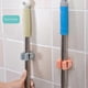 thumbnail image 5 of Punch-free hanging broom holder with non-marking mop clip (white), 5 of 5
